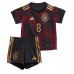 Tyskland Leon Goretzka #8 Barnkläder Borta matchtröja till baby VM 2022 Kortärmad (+ Korta byxor) Billigt
